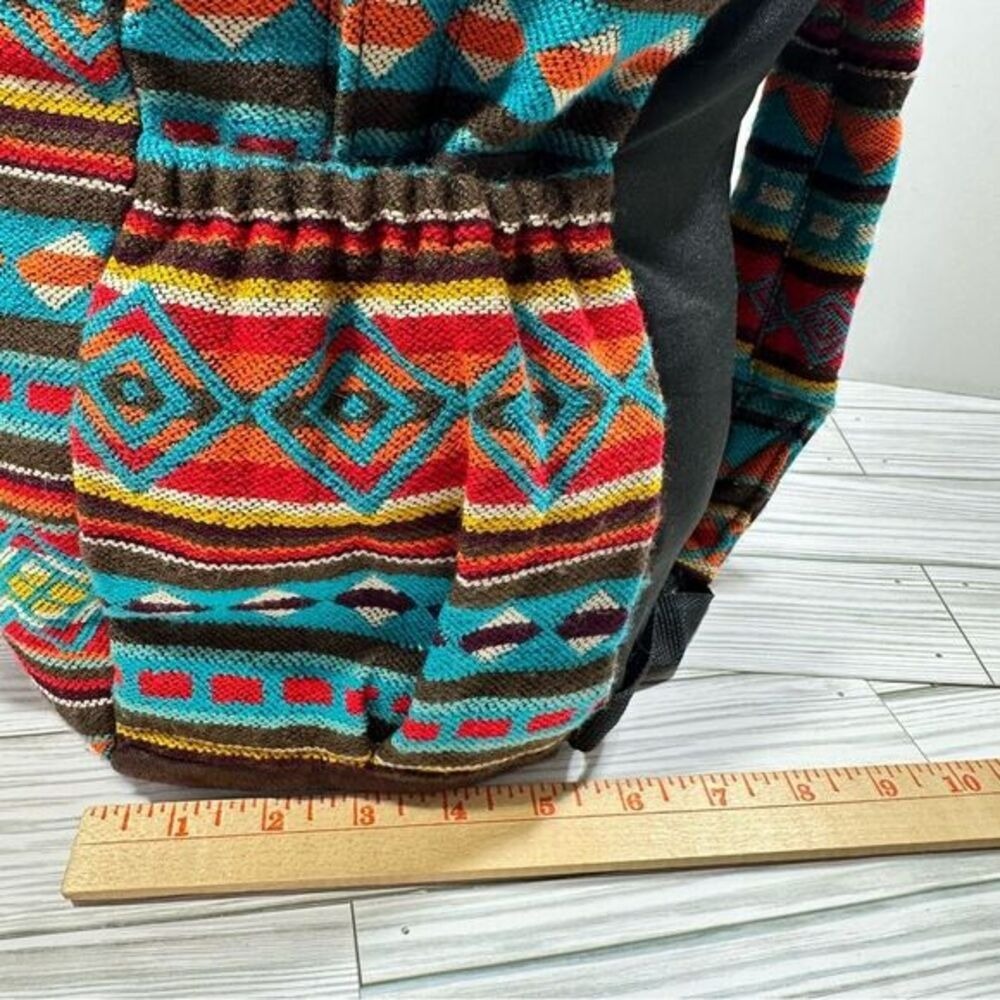 Boho Tribal Pattern Backpack Native Southwestern … - image 6